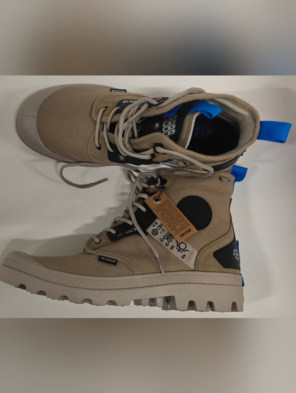 Palladium Destiny X Plshock Dune Boot Unisex Men’s 10 Women’s 11.5 Chunky Sole L